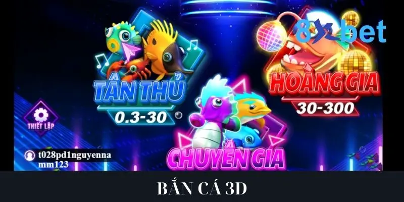 Bắn Cá 3D – Khám Phá Đại Dương, Rinh Thưởng Liền Tay